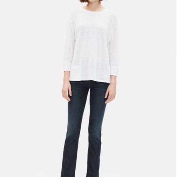 Eileen Fisher Denim - Eileen Fisher Straight Leg Jeans - Size 10